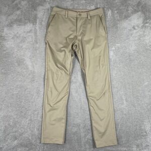 Rhone Commuter Performance Pants Mens 29 Khaki‎ Stretch Golf Chino
